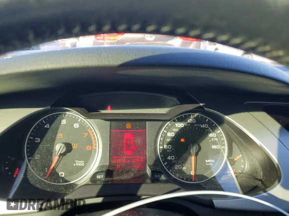2010 Audi A4 2.0T Premium Plus with VIN WAUWFAFL8AA008033, listed as a Copart auction lot 80919544 with 123,939 mi miles and Salvage Title. Bid and sale history available at carsss.com. Image 9.