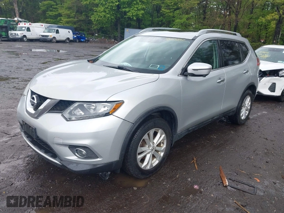 2016 Nissan Rogue SL with VIN 5N1AT2MV9GC820904, listed as a IAAI auction lot 42213220 with 172,038 mi miles and . Bid and sale history available at DreamBid. Image 18.