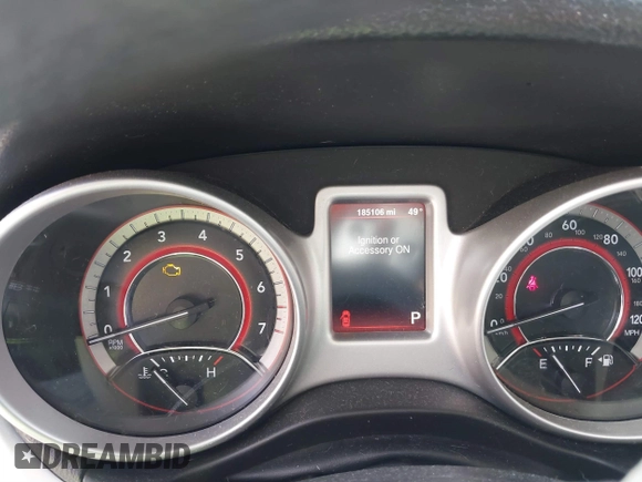 2015 Dodge Journey SXT with VIN 3C4PDDBG6FT561173, listed as a IAAI auction lot 41869022 with 185,106 mi miles and . Bid and sale history available at DreamBid. Image 7.
