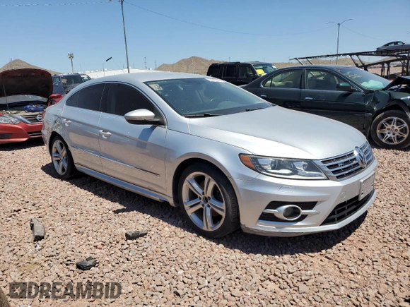 2013 Volkswagen CC R-Line with VIN WVWBP7AN5DE547300, listed as a Copart auction lot 53446564 with 94,848 mi miles and Clean Title. Bid and sale history available at carsss.com. Image 4.