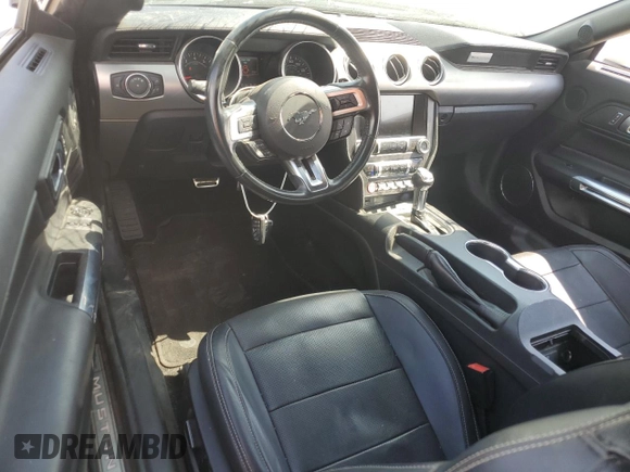 2019 Ford Mustang EcoBoost with VIN 1FA6P8TH5K5132186, listed as a Copart auction lot 62317015 with 97,816 mi miles and Salvage title. Bid and sale history available at DreamBid. Image 8.