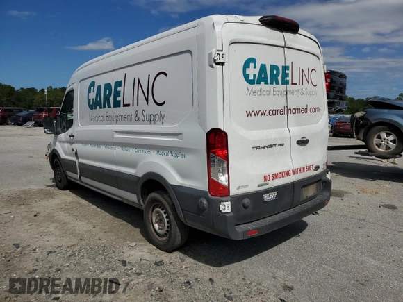 2020 Ford Transit Cargo with VIN 1FTBR1CG4LKA74530, listed as a Copart auction lot 73121394 with 165,713 mi miles and Salvage Title. Bid and sale history available at DreamBid. Image 2.