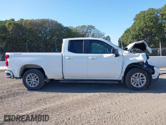 2021 Chevrolet Silverado 1500 RST with VIN 1GCRYEED5MZ225587, listed as a IAAI auction lot 41347939 with 40,779 mi miles and . Bid and sale history available at DreamBid. Image 14.