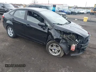 2017 Ford Fiesta SE z VIN 3FADP4BJ4HM153649, wystawiony jako IAAI lot #42037378 z przebiegiem 78 540 mil mil oraz . Historia ofert i sprzedaży dostępna na DreamBid. Obrazek 1.