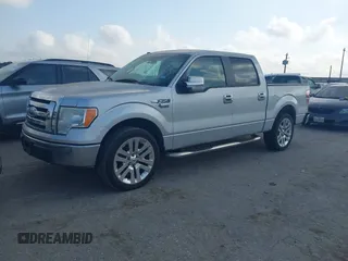 2010 Ford F-150 XL with VIN 1FTEW1C83AFB40201, listed as a IAAI auction lot 42100958 with 166,997 mi miles. Bid and sale history available at carsss.com. Image 2.