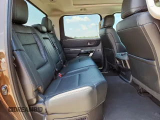 2022 Toyota Tundra Limited Hybrid with VIN 5TFJC5EC3NX001878, listed as a Copart auction lot 64201395 with 24,607 mi miles and Clean title. Bid and sale history available at DreamBid. Image 10.