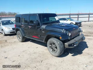 2016 Jeep Wrangler Unlimited 75th Anniversary with VIN 1C4BJWEG7GL276702, listed as a IAAI auction lot 41733947 with 250,699 mi miles. Bid and sale history available at carsss.com. Image 1.