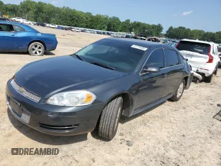 2014 Chevrolet Impala LS with VIN 2G1WA5E31E1171237, listed as a Copart auction lot 61774405 with 141,838 mi miles and Salvage title. Bid and sale history available at DreamBid. Image 1.