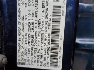 2018 Honda CR-V LX with VIN 2HKRW6H37JH209618, listed as a Copart auction lot 47320465 with 73,604 mi miles and Salvage Title. Bid and sale history available at carsss.com. Image 13.