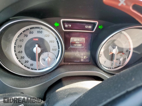 2016 Mercedes-Benz CLA 250 with VIN WDDSJ4GB9GN324054, listed as a Copart auction lot 56508545 with 131,080 mi miles and Clean title. Bid and sale history available at DreamBid. Image 9.