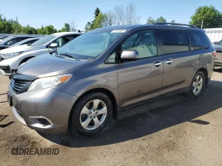 2016 Toyota Sienna L with VIN 5TDZK3DC5GS701101, listed as a Copart auction lot 62459465 with 270,591 mi miles and Clean title. Bid and sale history available at DreamBid. Image 1.