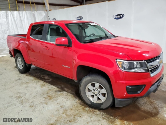 2020 Chevrolet Colorado 2WD Work Truck with VIN 1GCGSBEA3L1110559, listed as a Copart auction lot 43363225 with 107,707 mi miles and Clean Title. Bid and sale history available at carsss.com. Image 4.
