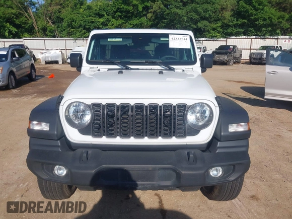 2024 Jeep Wrangler Sport S with VIN 1C4PJXDN2RW276247, listed as a IAAI auction lot 42323514 with 19,162 mi miles and . Bid and sale history available at DreamBid. Image 6.
