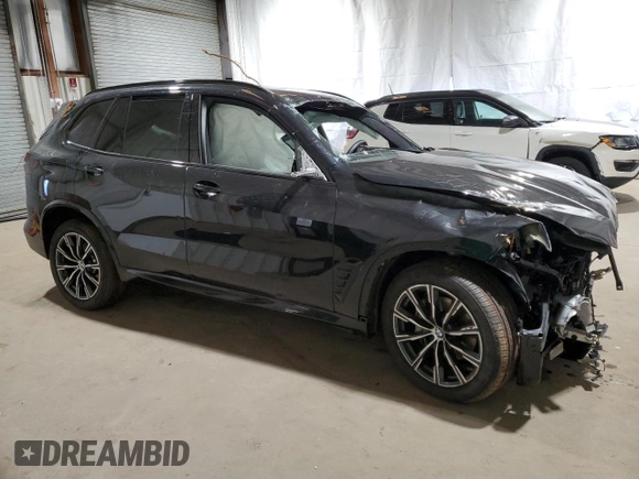 2025 BMW X5 xDrive40i with VIN 5UX23EU06S9W70530, listed as a Copart auction lot 48895195 with 0 mi miles and Salvage Title. Bid and sale history available at carsss.com. Image 4.