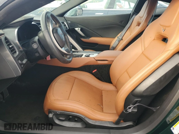 2014 Chevrolet Corvette 2LT with VIN 1G1YC2D70E5109574, listed as a Copart auction lot 78023124 with 0 mi miles and Non Repairable. Bid and sale history available at carsss.com. Image 7.