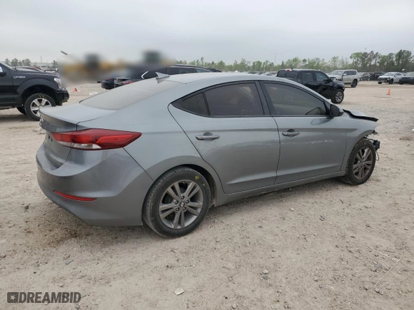 2017 Hyundai Elantra SE with VIN KMHD84LF9HU196778, listed as a Copart auction lot 49861335 with 130,011 mi miles and Salvage Title. Bid and sale history available at carsss.com. Image 3.
