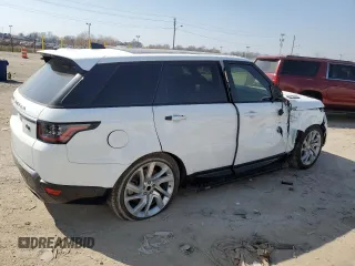 2018 Land Rover Range Rover Sport with VIN SALWR2RE1JA199185, listed as a Copart auction lot 48018285 with 150,106 mi miles and Salvage Title. Bid and sale history available at carsss.com. Image 3.