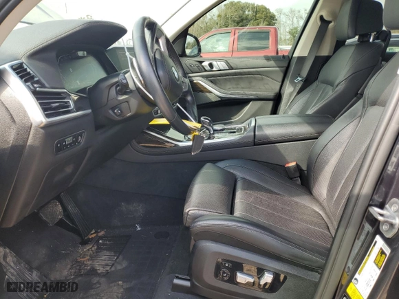 2020 BMW X7 xDrive40i with VIN 5UXCW2C01L9C55177, listed as a Copart auction lot 45571675 with 74,226 mi miles and Salvage Title. Bid and sale history available at carsss.com. Image 7.