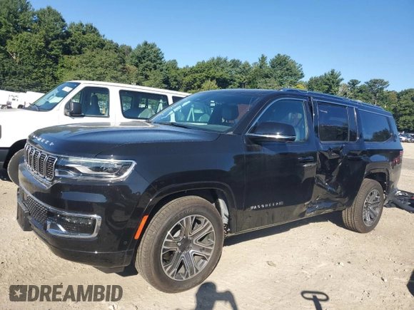2024 Jeep Wagoneer с VIN 1C4SJSAP2RS139500, выставлен на аукционе Copart как лот 70178004 с пробегом 3 624 миль миль и Списание • Salvage title. История ставок и продаж доступна на DreamBid. Изображение 1.