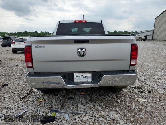 2016 Ram 1500 Tradesman z VIN 1C6RR7FM4GS132345, wystawiony jako Copart lot #53487564 z przebiegiem 143 487 mil mil oraz Szkoda całkowita • Salvage title. Historia ofert i sprzedaży dostępna na DreamBid. Obrazek 6.
