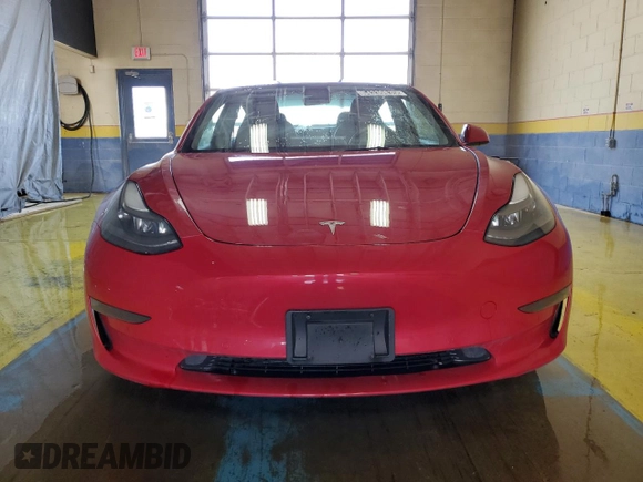 2022 Tesla Model 3 with VIN 5YJ3E1EA4NF288457, listed as a Copart auction lot 54330835 with 123,553 mi miles and Clean Title. Bid and sale history available at carsss.com. Image 5.