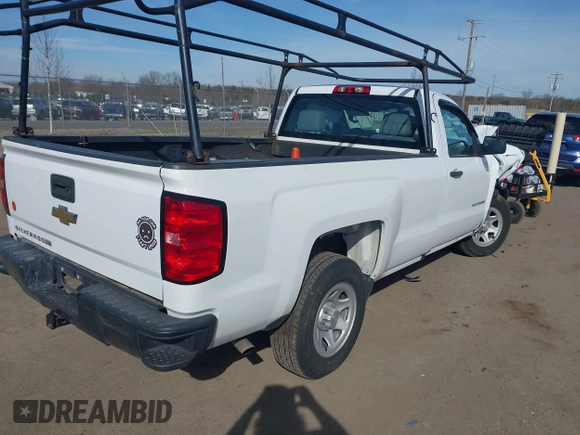 2016 Chevrolet Silverado 1500 Work Truck with VIN 1GCNCNEH5GZ381407, listed as a IAAI auction lot 41795407 with 171,749 mi miles. Bid and sale history available at carsss.com. Image 4.