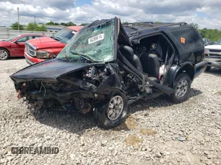 2001 GMC Jimmy SLT with VIN 1GKDT13W612219490, listed as a Copart auction lot 56209614 with 0 mi miles and Non Repairable. Bid and sale history available at carsss.com. Image 1.