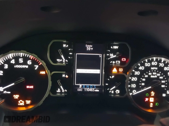 2019 Toyota Tundra 2WD SR5 with VIN 5TFEY5F15KX253952, listed as a IAAI auction lot 40802742 with 110,465 mi miles. Bid and sale history available at carsss.com. Image 7.