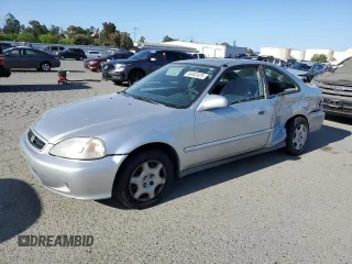 1999 Honda Civic EX z VIN 1HGEJ8244XL094797, wystawiony jako Copart lot #56402425 z przebiegiem 185 927 mil mil oraz Czysty tytuł • Clean title. Historia ofert i sprzedaży dostępna na DreamBid. Obrazek 1.