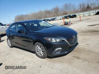 2014 Mazda 3 i Grand Touring with VIN JM1BM1W74E1108100, listed as a Copart auction lot 49628005 with 177,273 mi miles and Salvage Title. Bid and sale history available at carsss.com. Image 4.