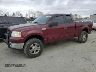 2005 Ford F-150 XLT with VIN 1FTPX14565FA16911, listed as a Copart auction lot 47700005 with 194,819 mi miles and Salvage Title. Bid and sale history available at carsss.com. Image 1.