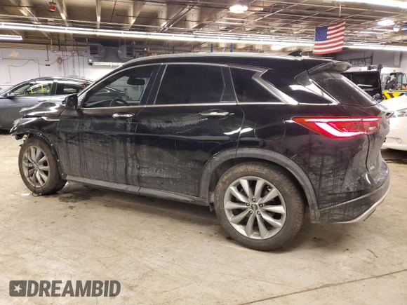2019 Infiniti QX50 Luxe с VIN 3PCAJ5M36KF146376, выставлен на аукционе Copart как лот 87718175 с пробегом 91 631 миль миль и Списание • Salvage title. История ставок и продаж доступна на DreamBid. Изображение 2.