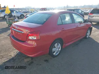 2007 Toyota Yaris with VIN JTDBT903671113583, listed as a IAAI auction lot 41379475 with 162,007 mi miles. Bid and sale history available at carsss.com. Image 4.