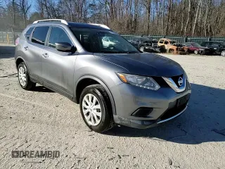 2016 Nissan Rogue S z VIN KNMAT2MV1GP621004, wystawiony jako Copart lot #41639915 z przebiegiem 129 185 mil mil oraz Szkoda całkowita • Salvage title. Historia ofert i sprzedaży dostępna na DreamBid. Obrazek 14.