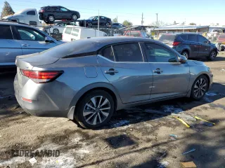 2024 Nissan Sentra SV with VIN 3N1AB8CVXRY235273, listed as a Copart auction lot 88547095 with 20,427 mi miles and Salvage Title. Bid and sale history available at DreamBid. Image 3.