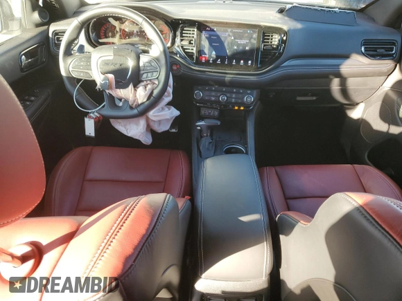 2024 Dodge Durango SRT Hellcat Premium с VIN 1C4SDJH95RC222549, выставлен на аукционе Copart как лот 81711904 с пробегом 328 миль миль и Списание • Salvage title. История ставок и продаж доступна на DreamBid. Изображение 8.