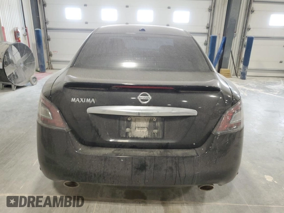 2013 Nissan Maxima SV with VIN 1N4AA5AP2DC813053, listed as a Copart auction lot 57273665 with 106,436 mi miles and Salvage title. Bid and sale history available at DreamBid. Image 6.