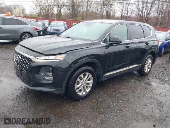 2019 Hyundai Santa Fe SE with VIN 5NMS23AD8KH008680, listed as a IAAI auction lot 42023218 with 67,745 mi miles and . Bid and sale history available at DreamBid. Image 17.