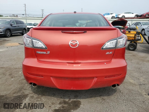2010 Mazda 3 S Grand Touring with VIN JM1BL1S64A1348824, listed as a Copart auction lot 60801335 with 116,844 mi miles and Salvage title. Bid and sale history available at DreamBid. Image 6.