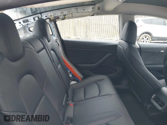 2021 Tesla Model 3 Long Range with VIN 5YJ3E1EB8MF019367, listed as a IAAI auction lot 41506094 with 14,257 mi miles and . Bid and sale history available at DreamBid. Image 8.