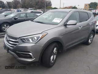 2018 Hyundai Santa Fe 2.4L with VIN 5XYZT3LB7JG569517, listed as a IAAI auction lot 42141100 with 57,854 mi miles and . Bid and sale history available at DreamBid. Image 19.