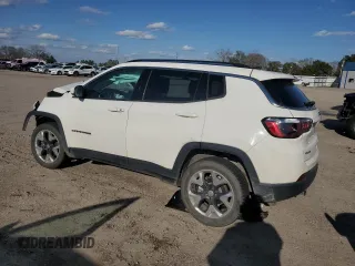 2021 Jeep Compass Limited with VIN 3C4NJDCB0MT602879, listed as a Copart auction lot 47693365 with 77,532 mi miles and Non Repairable. Bid and sale history available at carsss.com. Image 2.