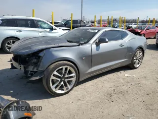 2020 Chevrolet Camaro 1LT with VIN 1G1FB1RS9L0111240, listed as a Copart auction lot 48705825 with 0 mi miles and Salvage Title. Bid and sale history available at carsss.com. Image 1.