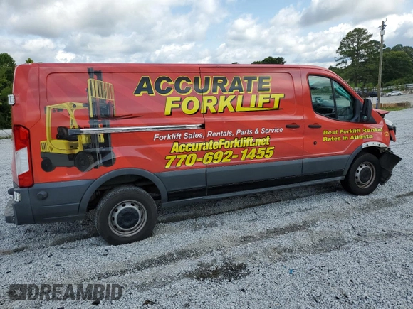 2017 Ford Transit with VIN 1FTYR2YM2HKA82387, listed as a Copart auction lot 60089965 with 147,625 mi miles and Salvage title. Bid and sale history available at DreamBid. Image 3.