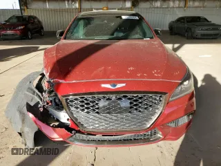 2020 Genesis G80 3.3T Sport with VIN KMTFN4JB3LU329745, listed as a Copart auction lot 78440464 with 24,089 mi miles and Salvage Title. Bid and sale history available at carsss.com. Image 5.