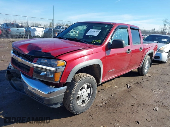 2004 Chevrolet Colorado 1SB LS Z85 with VIN 1GCDT136248129380, listed as a IAAI auction lot 41694799 with 200,484 mi miles. Bid and sale history available at carsss.com. Image 17.