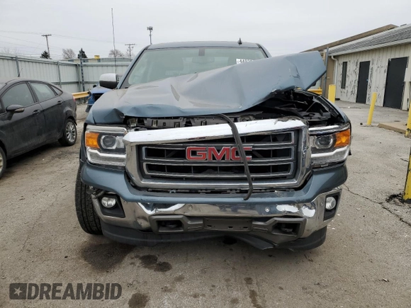 2014 GMC Sierra 1500 SLT with VIN 3GTU2VEC7EG498082, listed as a Copart auction lot 44933215 with 169,342 mi miles and Salvage Title. Bid and sale history available at DreamBid. Image 5.