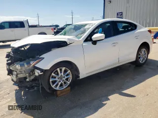 2016 Mazda 3 i Grand Touring with VIN JM1BM1X71G1336797, listed as a Copart auction lot 61490185 with 166,370 mi miles and Salvage title. Bid and sale history available at DreamBid. Image 1.