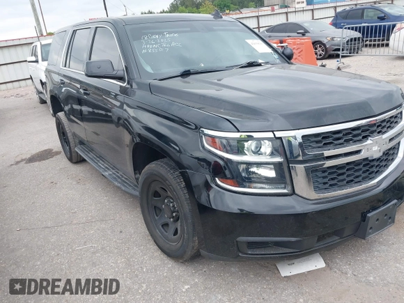 2018 Chevrolet Tahoe Commercial z VIN 1GNLCDEC6JR204921, wystawiony jako IAAI lot #42039630 z przebiegiem 96 008 mil mil oraz . Historia ofert i sprzedaży dostępna na DreamBid. Obrazek 1.