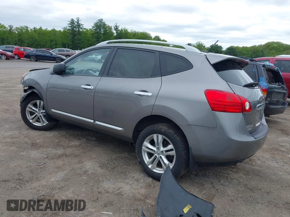2015 Nissan Rogue S z VIN JN8AS5MV8FW765307, wystawiony jako IAAI lot #42307390 z przebiegiem 130 641 mil mil oraz . Historia ofert i sprzedaży dostępna na DreamBid. Obrazek 3.